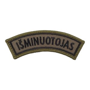Lenktas antsiuvas "IŠMINUOTOJAS"