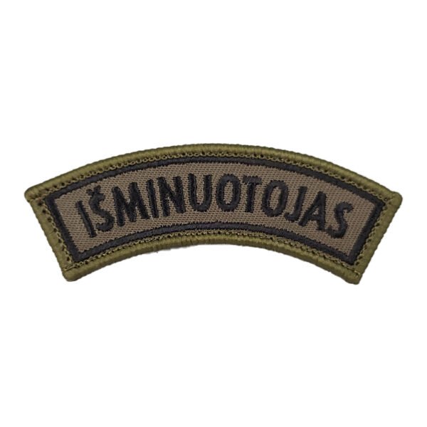 Lenktas antsiuvas "IŠMINUOTOJAS"