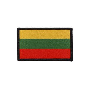 Siuvinėta vėliava 8x5 cm
