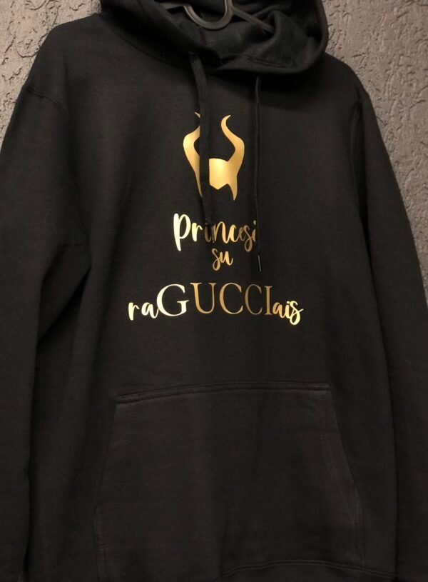 Džemperis su gobtuvu "Princesė su raGUCCIais" - Image 2