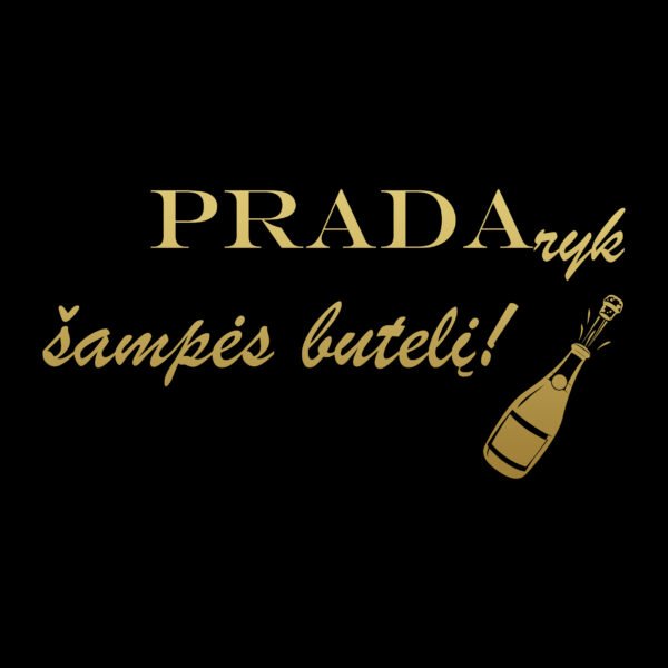 Moteriški marškinėliai "PRADA" - Image 2