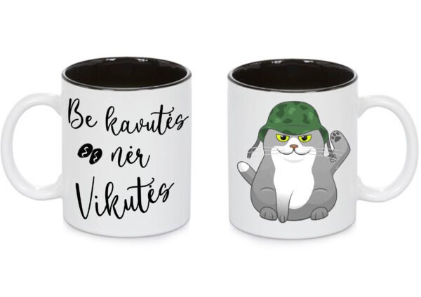 Puodelis "Be kavutės..."