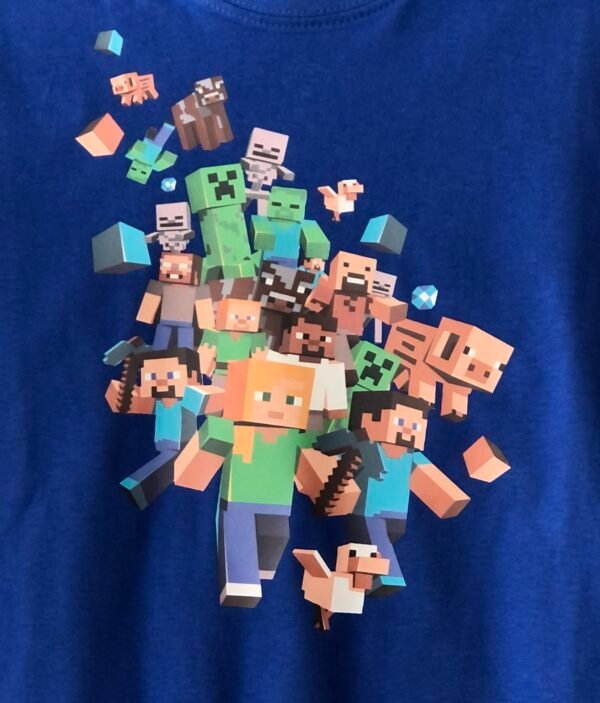 Vaikiški marškinėliai "Minecraft" - Image 3