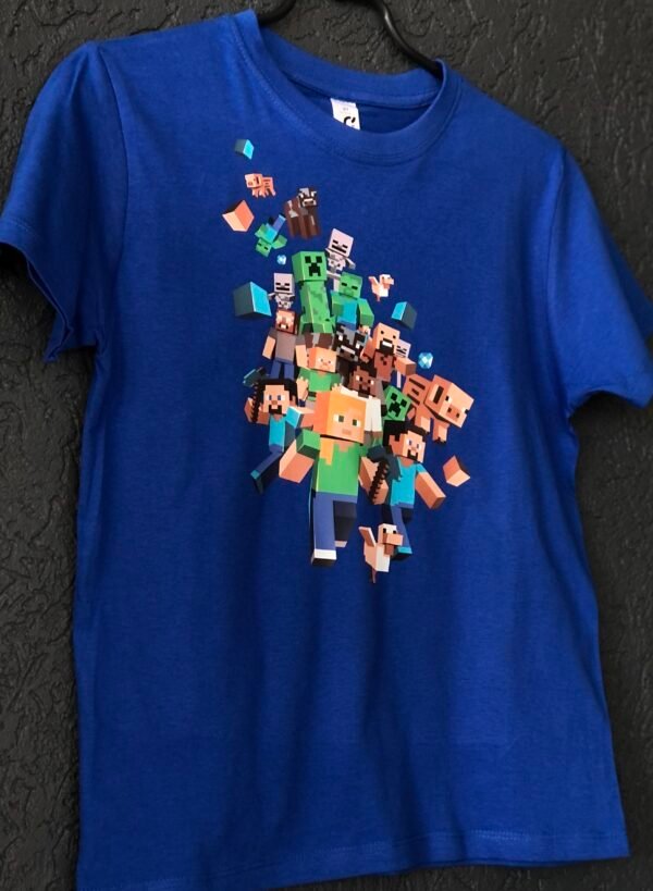 Vaikiški marškinėliai "Minecraft" - Image 2