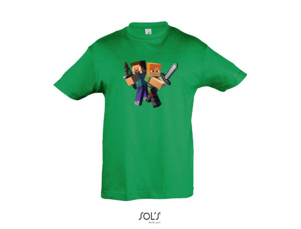 Vaikiški marškinėliai Minecraft