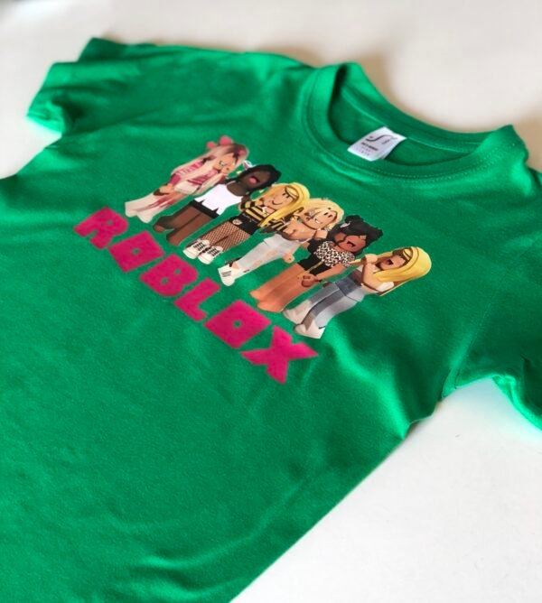 Vaikiški marškinėliai "Roblox girls" - Image 2