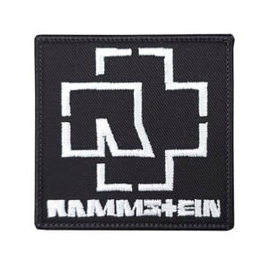 Siuvinėtas antsiuvas "Rammstein"