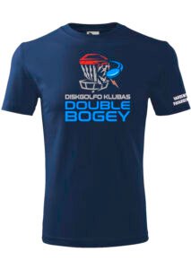 Jonavos diskgolfo klubo "Double Bogey" marškinėliai